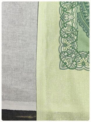 Перкаль (головные платки) 150 см, рис. 13185-2 Армоника